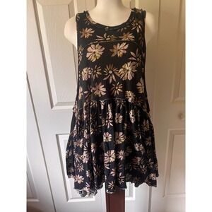 Free People Babydoll Top Boho Festival Western Size Medium